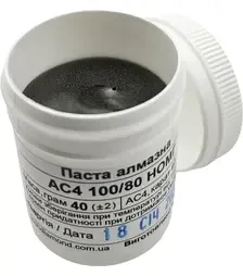 Алмазная паста АС4 100/80 HОМГ (40%) 180 Grit, 40 г