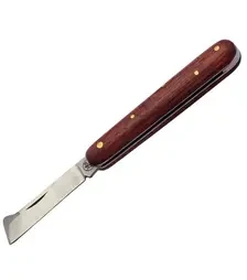 Нож прививочный Due Buoi 160 мм, с отделителем коры (1202L)