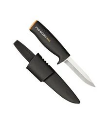 Нож универсальный Fiskars K40, с чехлом (1001622)