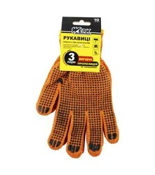 Набір рукавичок WERK WE2152H, 3 пари (116944)