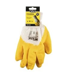 Перчатки трикотажные WERK WE2126H с ребристым латексным покрытием (113080)