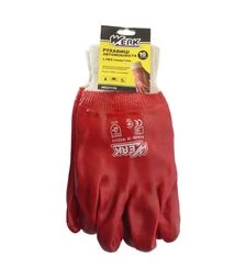 Перчатки WERK WE2111H с покрытием ПВХ, трикотажный манжет (68307)