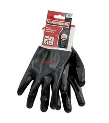 Рукавички HAISSER 211323 з повним нітриловим покриттям (118873)