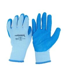 Рукавички HAISSER 211431 з латексним покриттям (139466)