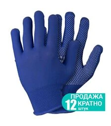Рукавички трикотажні Sigma  Мікроточка, з точковим ПВХ покриттям, розмір 8, 12 пар (9442881)