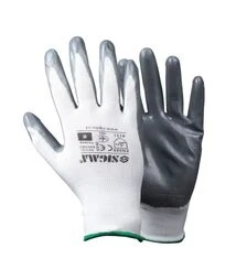 Рукавички трикотажні Sigma з частковим нітриловим покриттям, розмір 8 (9443501)