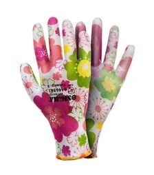 Перчатки трикотажные Sigma с частичным ПУ покрытием, размер 8 (9446381)