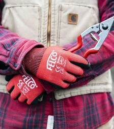 Рукавички робочі Felco 701L з нітриловим покриттям, розмір L