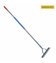 Грабли фрезеровальные GRUNTEK Stingray односторонние, 32 см со стальной ручкой (295011032_S)