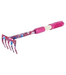 Граблі Flora, 5-ти зубчасті pink TPR (5043154)