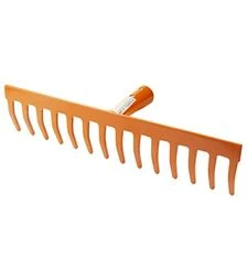 Граблі садові Grad прямі 14 зубців 340×83мм зі зварним кріпленням (5051805)