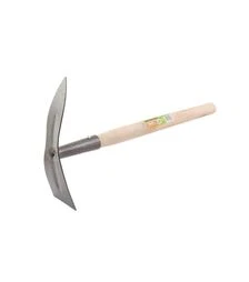 Мотыга садовая MASTERTOOL 380х180 мм с удлиненной деревянной ручкой (14-6197)