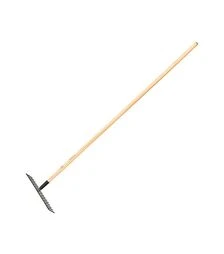 Грабли Fiskars Solid с деревянной ручкой, 16 зубцов (1011600)