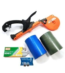 Степлер садовий MAX HT-RS + скоби, стрічка 20 шт + ножі 2 шт