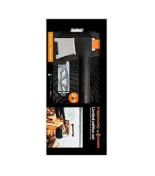 Набор Fiskars: топор Solid A6 + складной нож Gerber Paraframe (1057911)