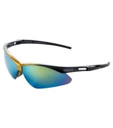 Окуляри захисні Sigma Magnetic anti-scratch, золоте дзеркало, кольорова оправа (9410401)