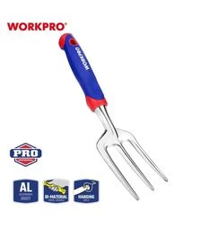 Виделка садова WORKPRO з пресованого алюмінію, 31,7 см (WP331007)