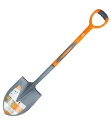 Лопата штикова Flora з пластиковою ручкою 290×210×1050мм, 1,9кг (5045834)