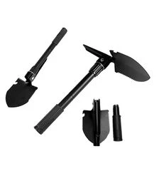 Лопата складная MASTERTOOL 95х125х415 мм, с чехлом (14-6280)