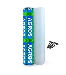 Пленка тепличная Agros, 120 мкм, 8х50 м (180168)