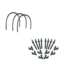 Набор под парник Agros: дуги, колья, клипсы (17252)