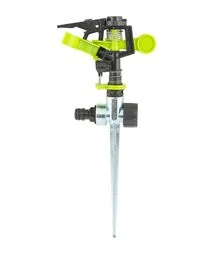 Зрошувач для поливу MASTERTOOL імпульсний, 1/2", 20 м, на ніжці (92-9329)