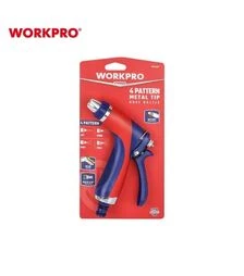 Пистолет для полива WORKPRO с металлическим наконечником, 3 режима (WP334007)
