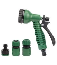 Набір для поливу Grad: пістолет-розпилювач 7 режимів, 2 конектори ½" + адаптер ½-¾" ABS (5012525) 
