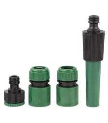 Набір для поливу Grad: пістолет-розпилювач 2 режими, 2 конектори ½" + адаптер ½-¾" ABS (5012605)