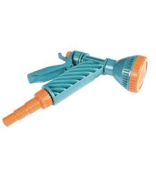 Пистолет для полива ХОЗЯЙСТВО Душ с фиксатором, со штуцером (92-9118)