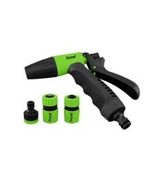 Пістолет для поливу+адаптер на 1/2 ", 3/4 " та 2 конектора для шланга 1/2" GARTNER (80075080)