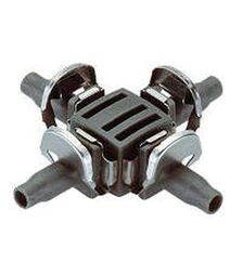 Соединитель крестообразный GARDENA 3/16", 10 шт. (08334-29.000.00)
