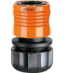 Конектор Claber 3/4" для поливального шлангу з системою аквастоп (86040000)