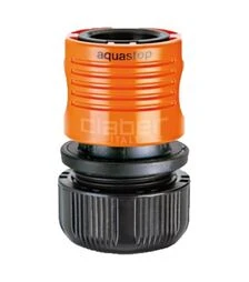 Конектор Claber 5/8" для поливального шлангу з системою аквастоп (85670000)