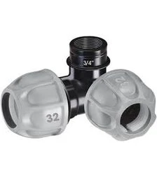 Трійник кутовий Claber ПЕ 25*1/2В (904270000)