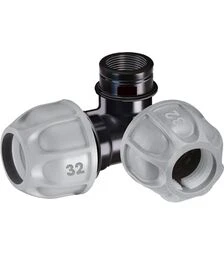 Трійник кутовий Claber ПЕ 32*3/4В (904260000)