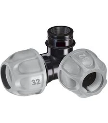 Трійник Claber ПЕ 32*32" (902720000)