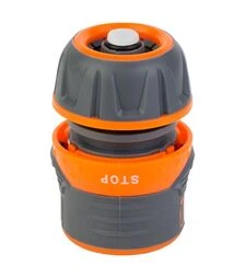 Конектор Flora ½" швидкознімний для шланга ½" аквастоп з замком ABS+TPR (5015434)