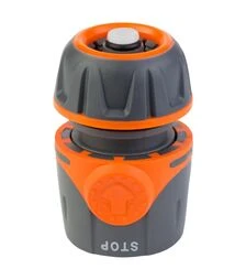 Конектор Flora ½" швидкознімний для шланга ½" аквастоп ABS+TPR (5015494)