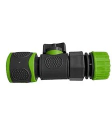 Конектор MASTERTOOL для шланга 1/2", з регулювальним вентилем (92-9373)