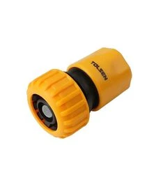 Конектор з аквастопом для шланга 3/4" Tolsen (57164)