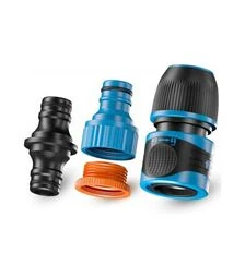 Набор фитингов GRUNTEK универсальный, 1/2"-5/8"-3/4", 3 шт (296221377)