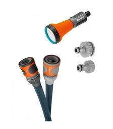 Шланг текстильний GARDENA Liano Xtreme 1/2" 15 м + комплект для поливу (18465-20.000.00)