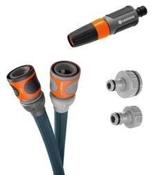 Шланг текстильний GARDENA Liano Xtreme 1/2" 30 м + комплект для поливу (18477-20.000.00)
