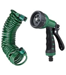 Набор поливочный Grad: спиральный шланг 7.5м + пистолет-распылитель 7 режимов (5019065)