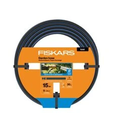Шланг садовый Fiskars Solid 1/2", 15 м (1076049)
