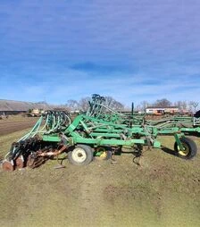Посевной комплекс John Deere 730, 10,9 м + бункер John Deere 1910, б/у