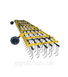  Борона пружинная GENERAL Striegel 6 м навесная