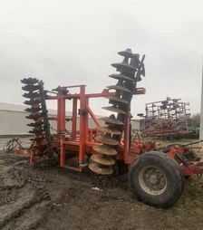 Борона дискова GREGOIRE BESSON DXRV HD, 2009 р.в, з котками, б/в