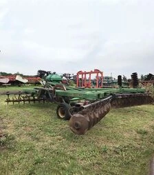 Глибокорозпушувач дисковий John Deere 510, 6,4 м, 7 стійок, гладкі диски, б/в